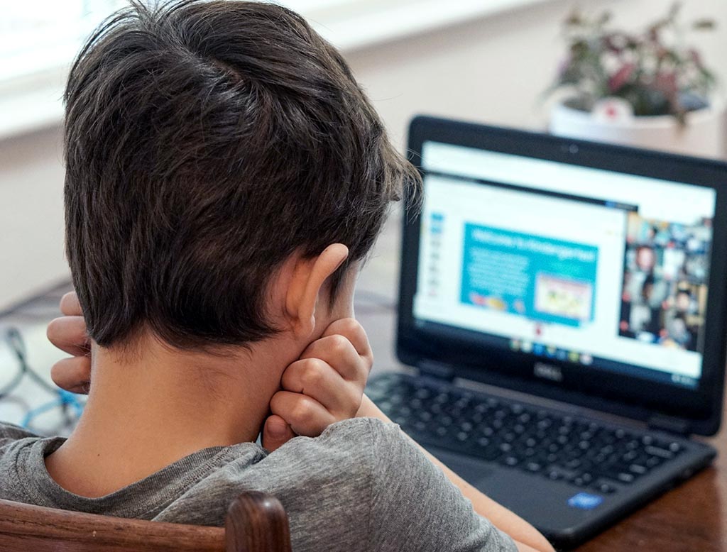 image of ai educational tool interface on a tablet